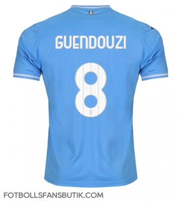 Lazio Matteo Guendouzi #8 Replika Hemmatröja 2023-24 Kortärmad